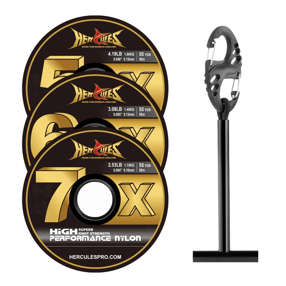 HookUpCo. Clear Fly Fishing Tippet - HookUpCo.
