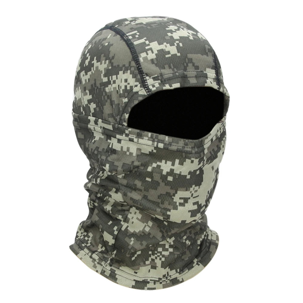 Camouflage Full Face Balaclava for Outdoor Sports and Cycling
