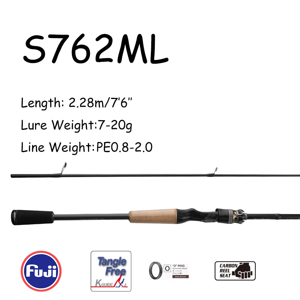 HookUpCo. High Carbon Fishing Rod for Bass - HookUpCo.