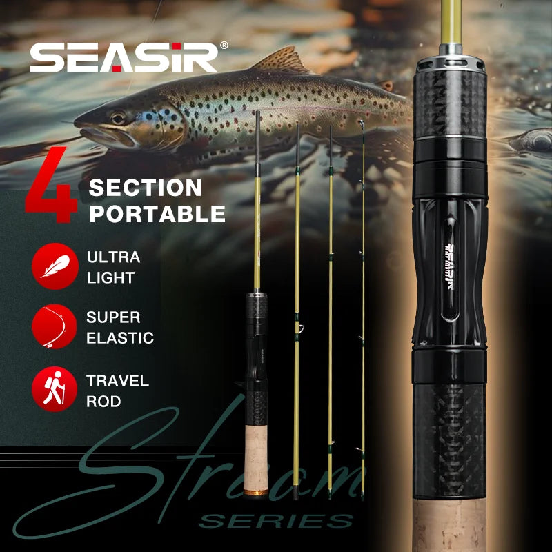 HookUpCo. Carbon Fiber Baitcasting Rod 1.65M - HookUpCo.