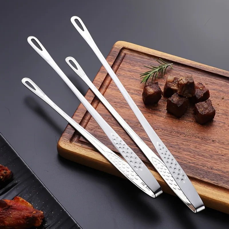 HookUpCo. Stainless Steel Tongs