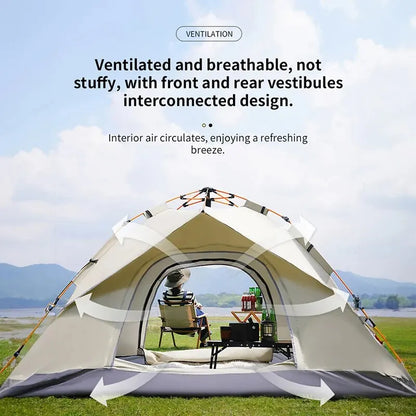HookUpCo. Automatic Folding Tent for 3-4 People - HookUpCo.