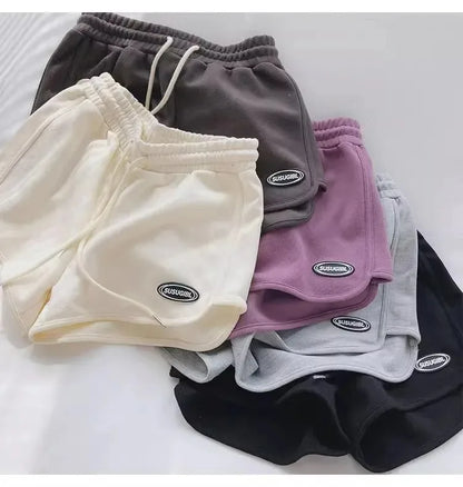 High Waist Women’s Drawstring Sports Shorts for Summer Fun