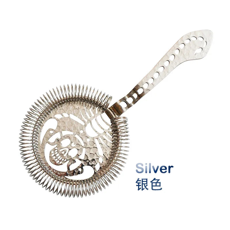 HookUpCo. Skull and Scorpion Cocktail Strainer