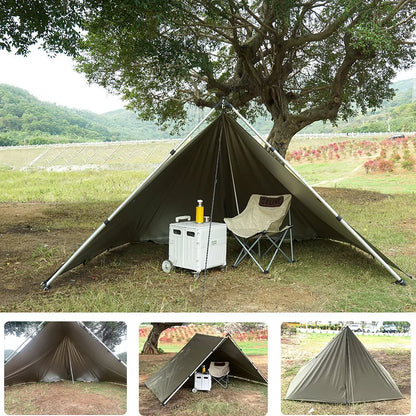 HookUpCo. Waterproof Tent Tarp with 19 Hang Points - HookUpCo.
