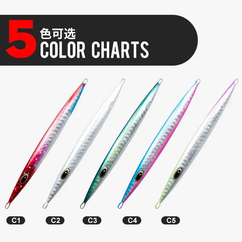 HookUpCo. Luminous Metal Plate Fishing Lure - HookUpCo.
