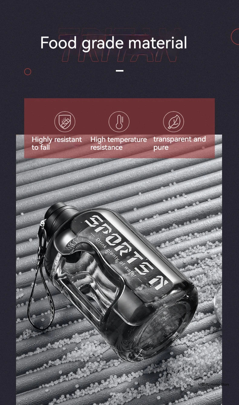 HookUpCo. Large Capacity Sports Water Bottle - HookUpCo.