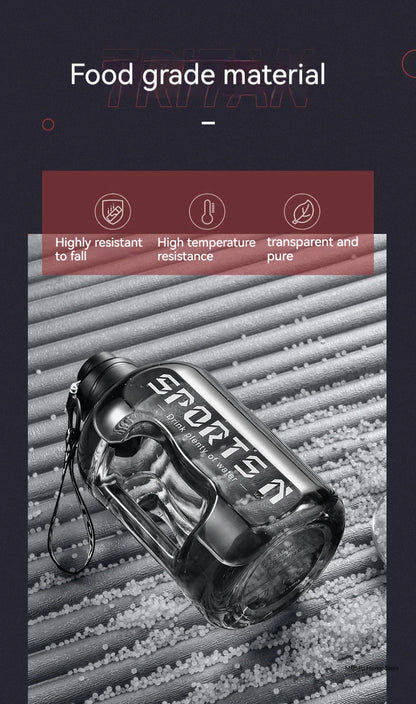 HookUpCo. Large Capacity Sports Water Bottle - HookUpCo.