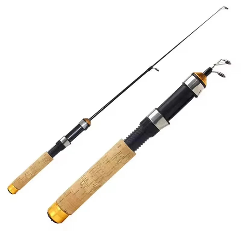 HookUpCo. 60cm Telescopic Ice Fishing Rod - HookUpCo.