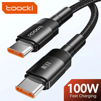 HookUpCo. 100W Type C to USB C Fast Charging Cable