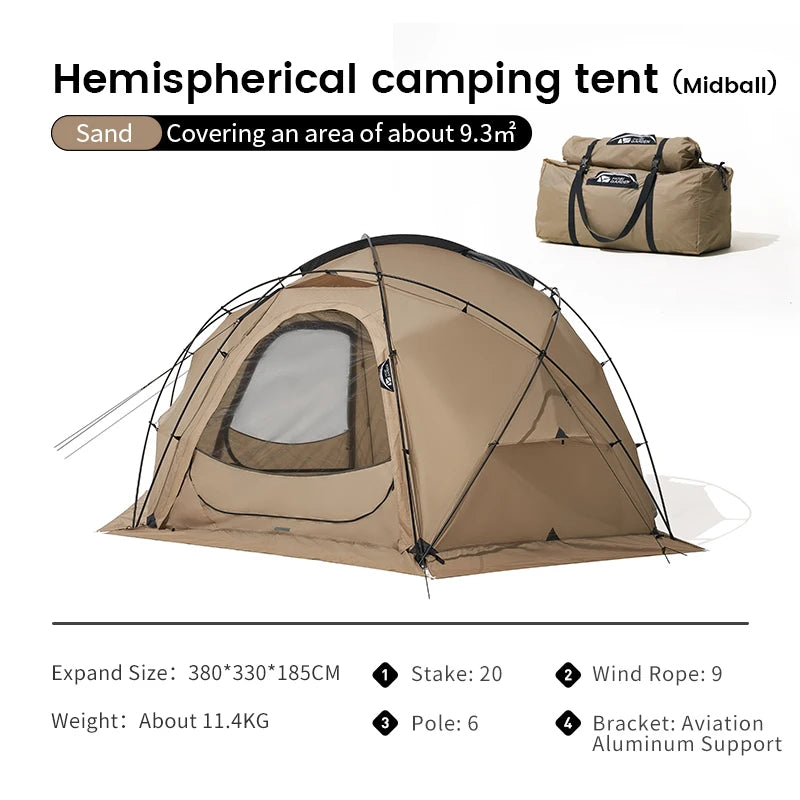 HookUpCo. Ultra-light Waterproof Camping Tent - HookUpCo.