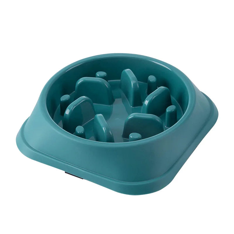 HookUpCo. Non-Slip Slow Feed Bowl for Healthy Pets