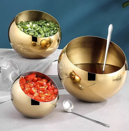HookUpCo. Stainless Steel Sauce Bowl
