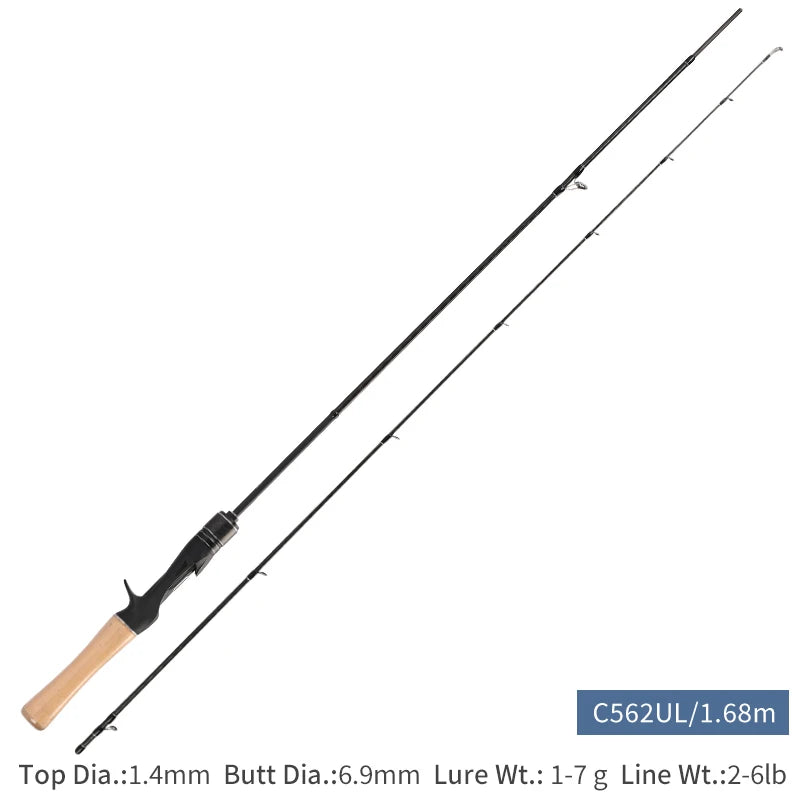 HookUpCo. Light Game Spinning Rod for Trout - HookUpCo.