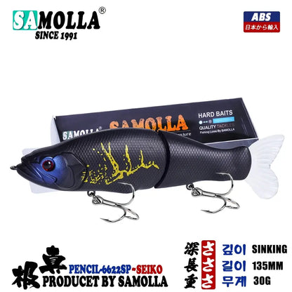 HookUpCo. Slow Sinking SwimBaits for Bass Fishing