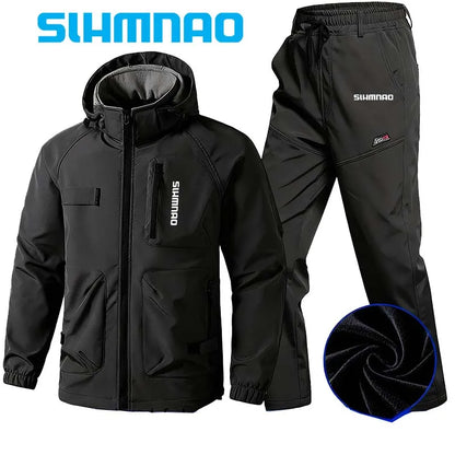 HookUpCo. Winter Men's Waterproof Jacket Set - HookUpCo.
