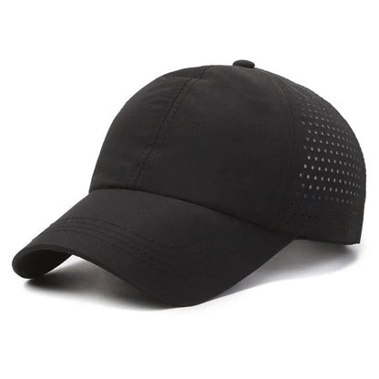 Quick-Dry Adjustable Sun Cap for Outdoor Sports