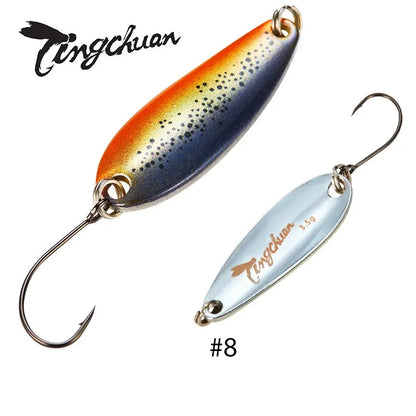 HookUpCo. Metal Spoon Lure for Trout and Bass - HookUpCo.