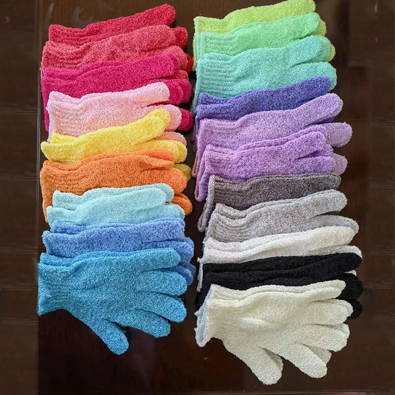 Exfoliating Bath Gloves for Spa