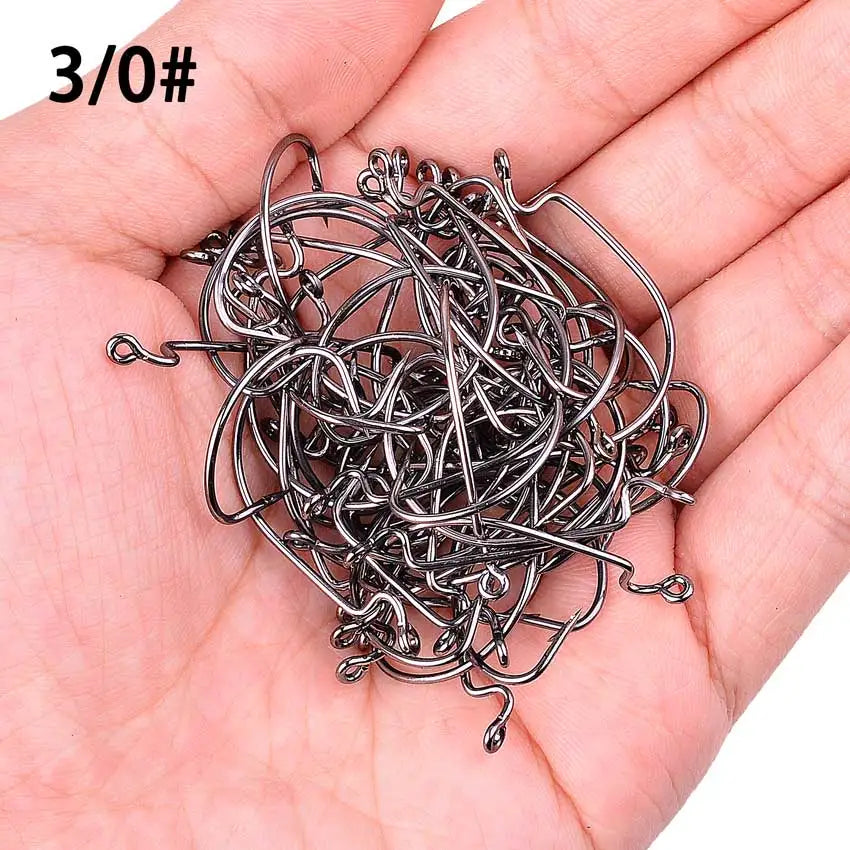HookUpCo. 10pc Crank Hooks for Carp Fishing - HookUpCo.
