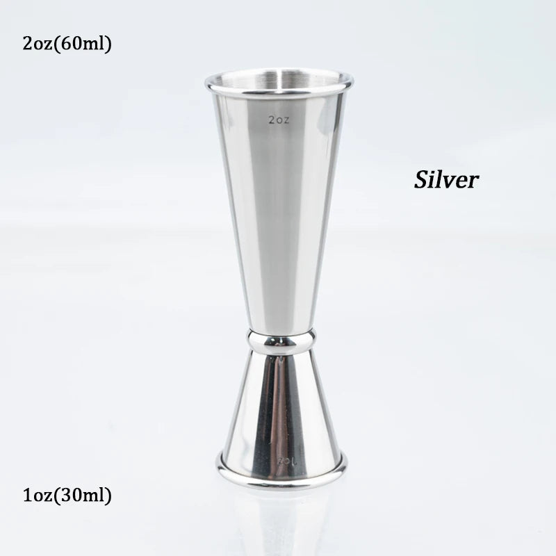 HookUpCo. Stainless Steel Cocktail Jigger Set