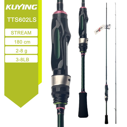 HookUpCo. Carbon Spinning Fishing Rod 5'10" - HookUpCo.