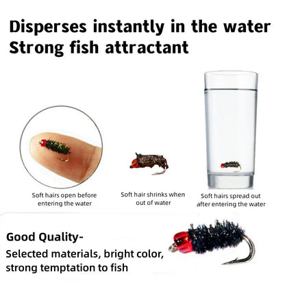 HookUpCo. Bionic Insect Lures 5PCS - HookUpCo.