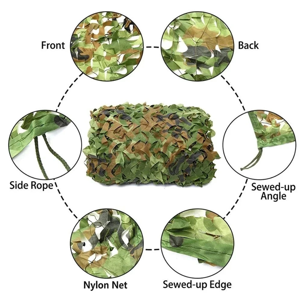 HookUpCo. Camouflage Sunshade Tent for Outdoors - HookUpCo.
