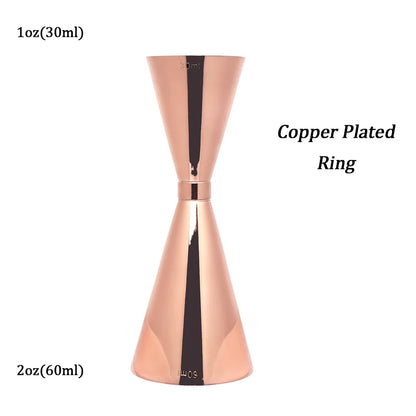 HookUpCo. Stainless Steel Cocktail Jigger Set