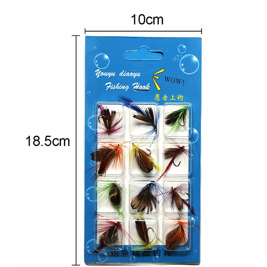 HookUpCo. 12pcs Fishing Lures Set - HookUpCo.