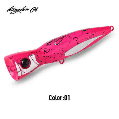 Topwater Popper Fishing Lure for Tuna - Top Water Feeders - HookUpCo.