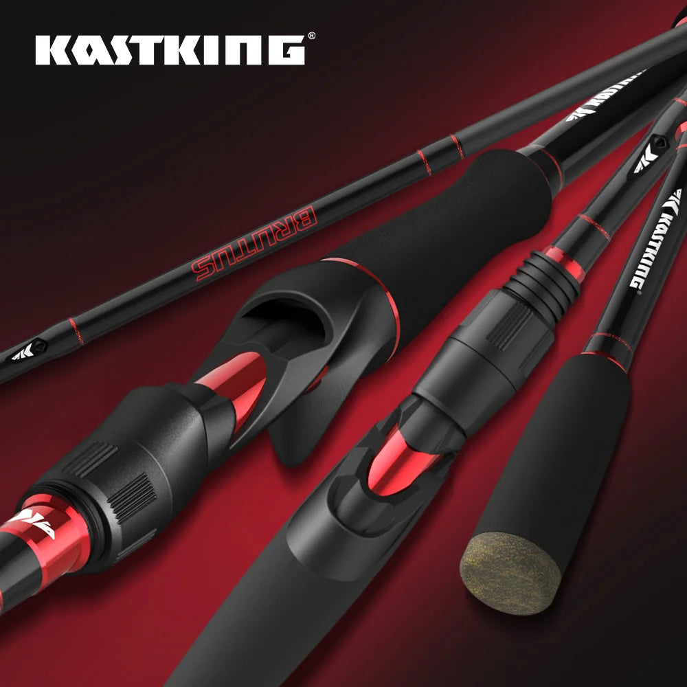 KastKing Brutus Carbon Spinning Rod - Lightweight Performance