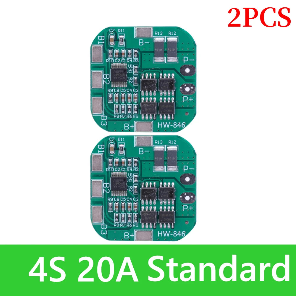BMS 3S/4S 5A 10A 20A 25A 40A 60A Li-ion Lithium Battery Charger Protection Board 18650 For Drill Motor 12V with Enhance/Balance