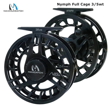 HookUpCo. AVID PRO Fly Reel - Lightweight, Large Arbor