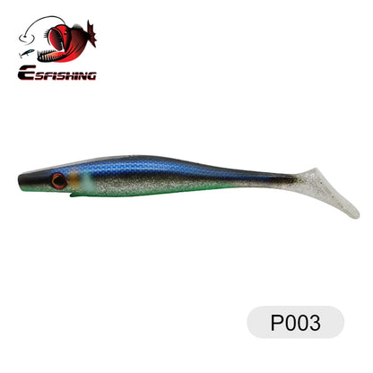 HookUpCo. Hog Shad Soft Lures for Pike Fishing - HookUpCo.