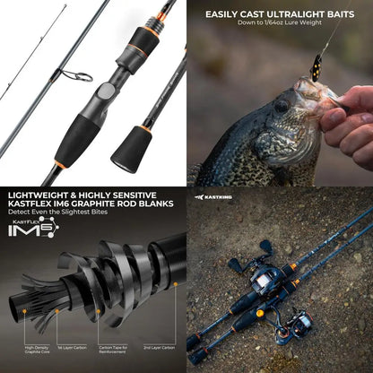 HookUpCo. Zephyr Lightweight Finesse Fishing Rod - HookUpCo.