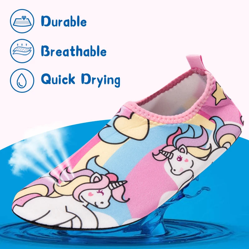 HookUpCo. Kids Anti-Slip Swim Socks