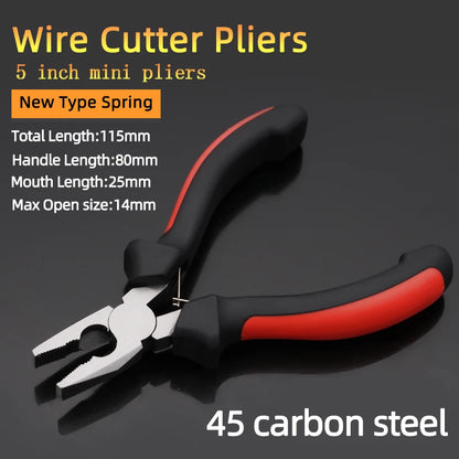 Precision Mini Diagonal Pliers for Jewelry Crafting and DIY