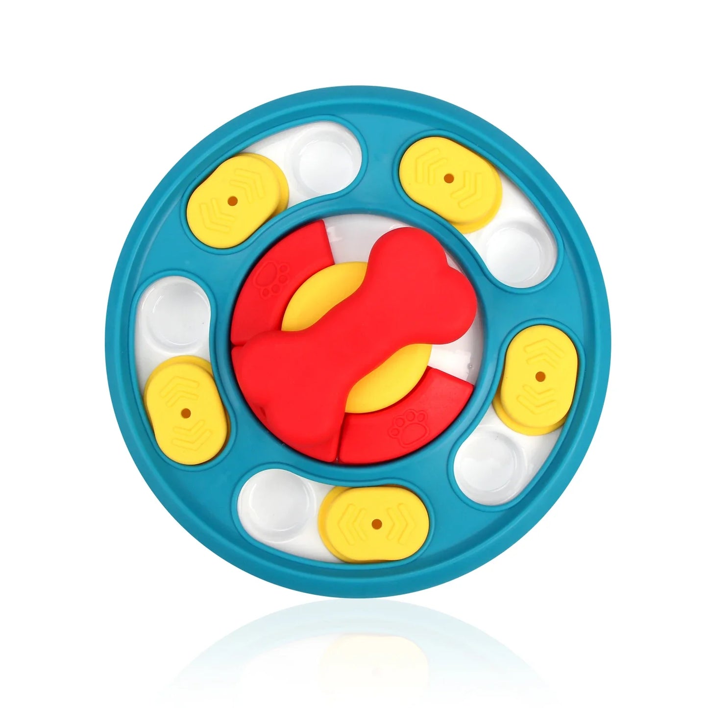 HookUpCo. Interactive Dog Puzzle Feeder Toy