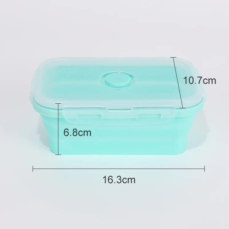HookUpCo. Stackable Silicone Lunch Box Set