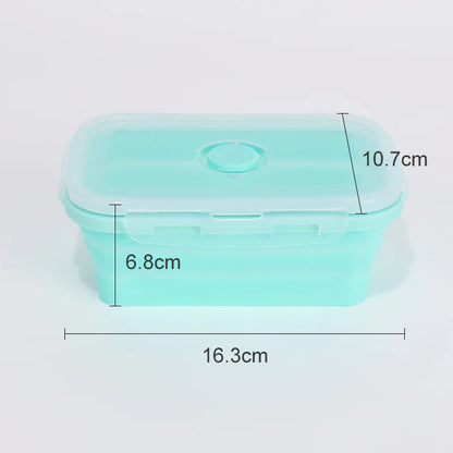 HookUpCo. Collapsible Silicone Food Storage Bowls