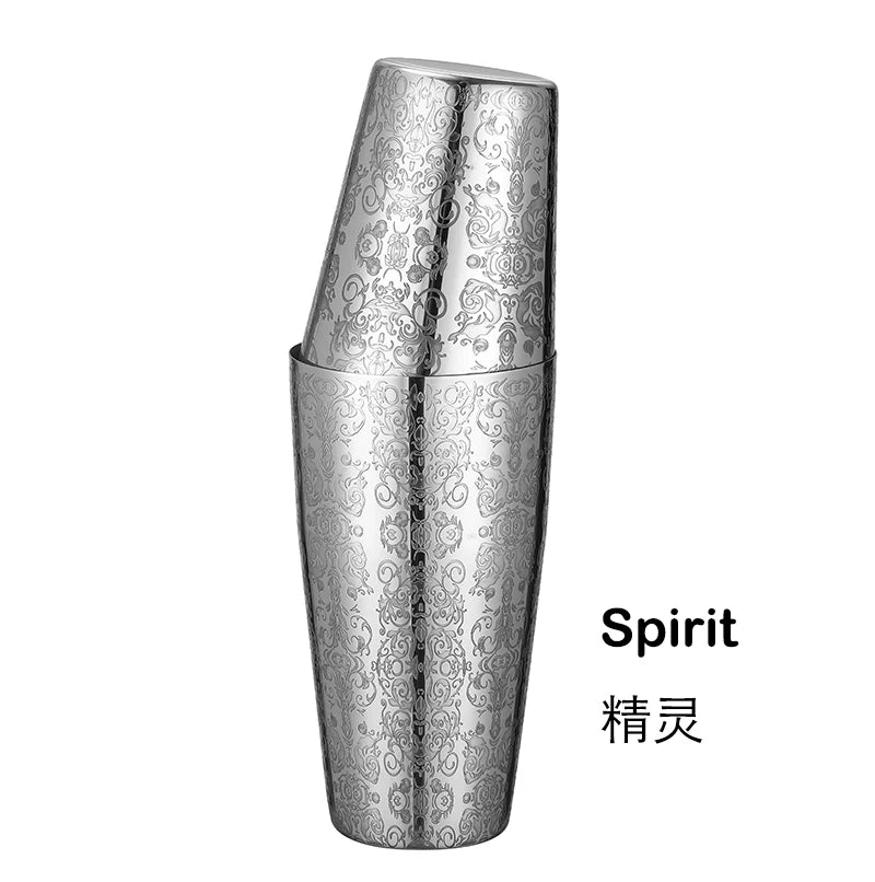 HookUpCo. 800ml Stainless Steel Cocktail Shaker