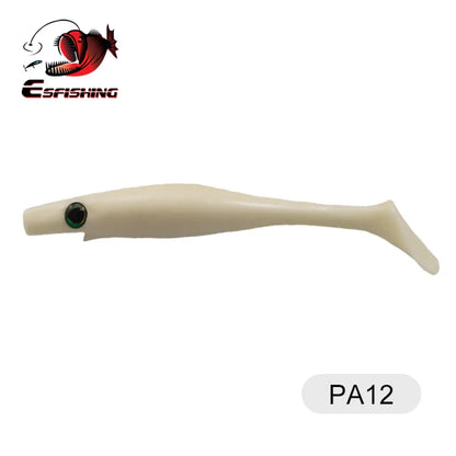 HookUpCo. Hog Shad Soft Lures for Pike Fishing - HookUpCo.