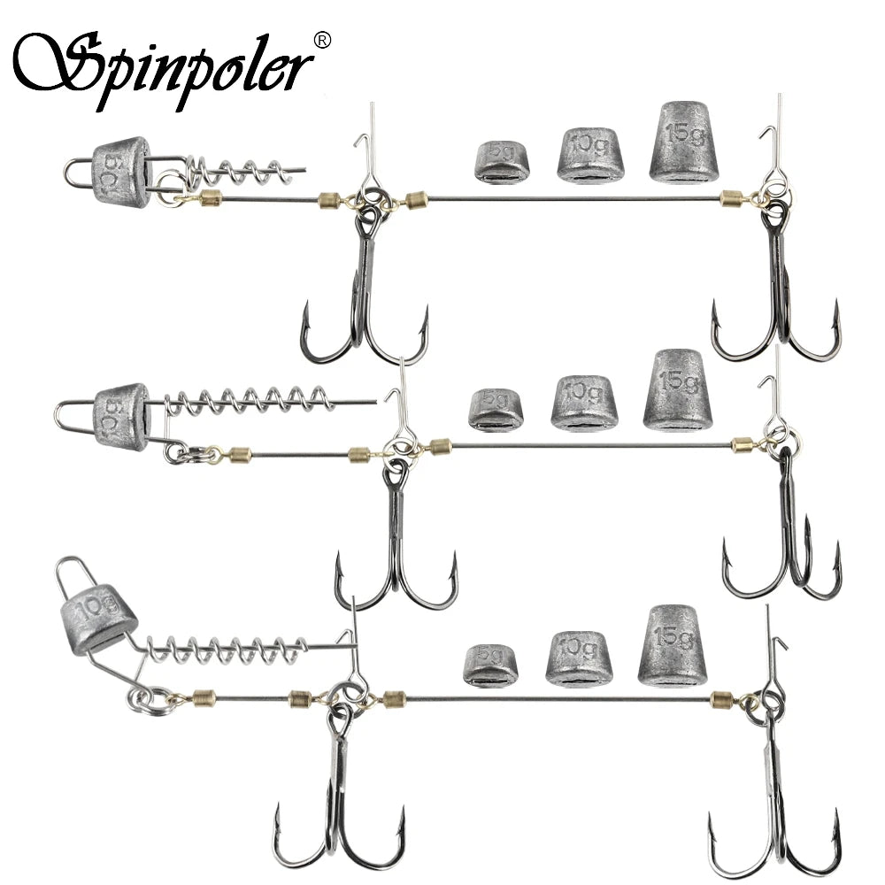 HookUpCo. Multi-Depth Pike Stinger Rig Kit - HookUpCo.