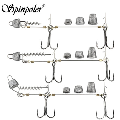 HookUpCo. Multi-Depth Pike Stinger Rig Kit - HookUpCo.