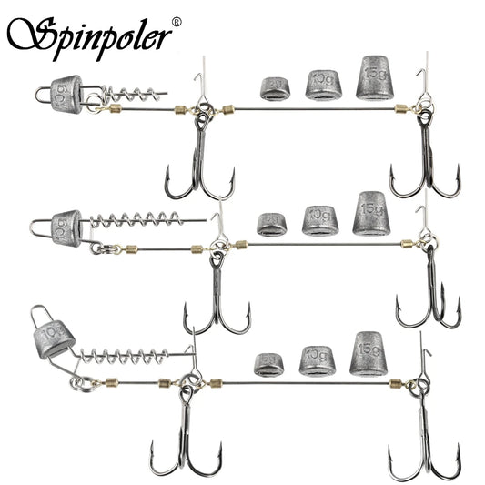 HookUpCo. Multi-Depth Pike Stinger Rig Kit - HookUpCo.