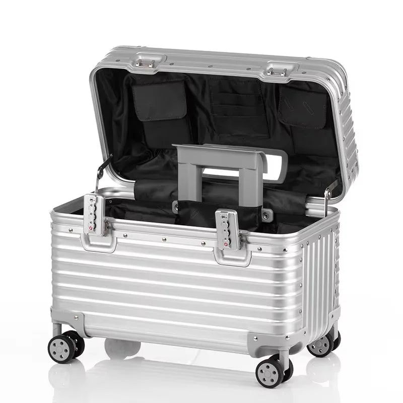 HookUpCo. Modern Aluminum Suitcase