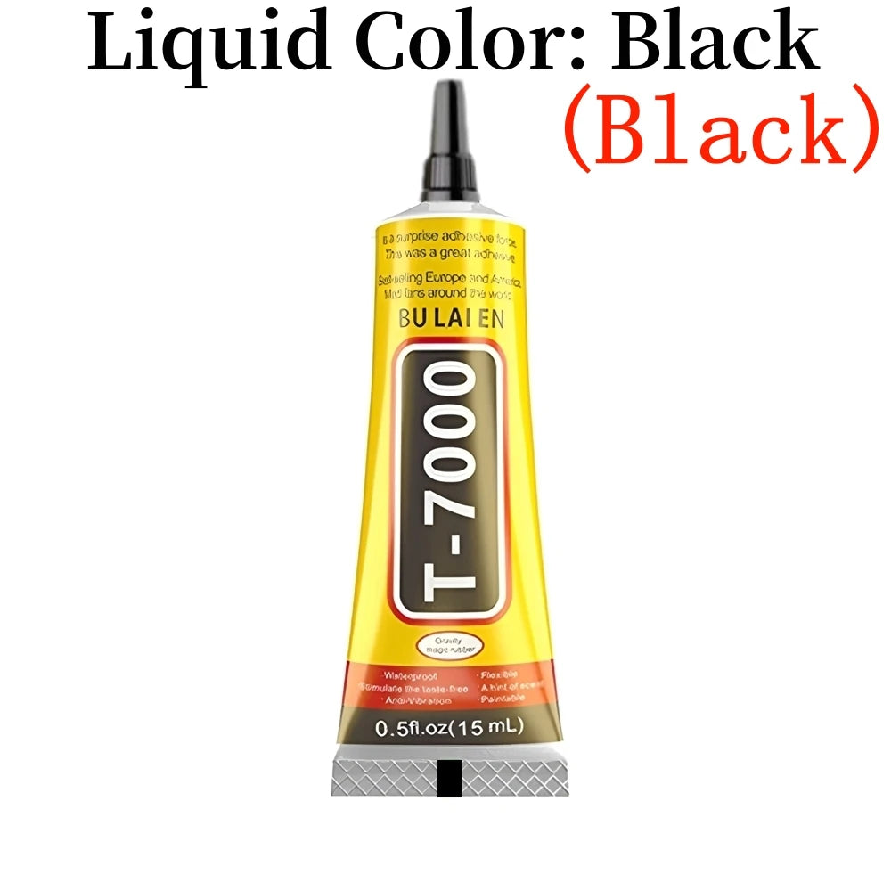 HookUpCo. B-7000 Clear Adhesive for Repairs