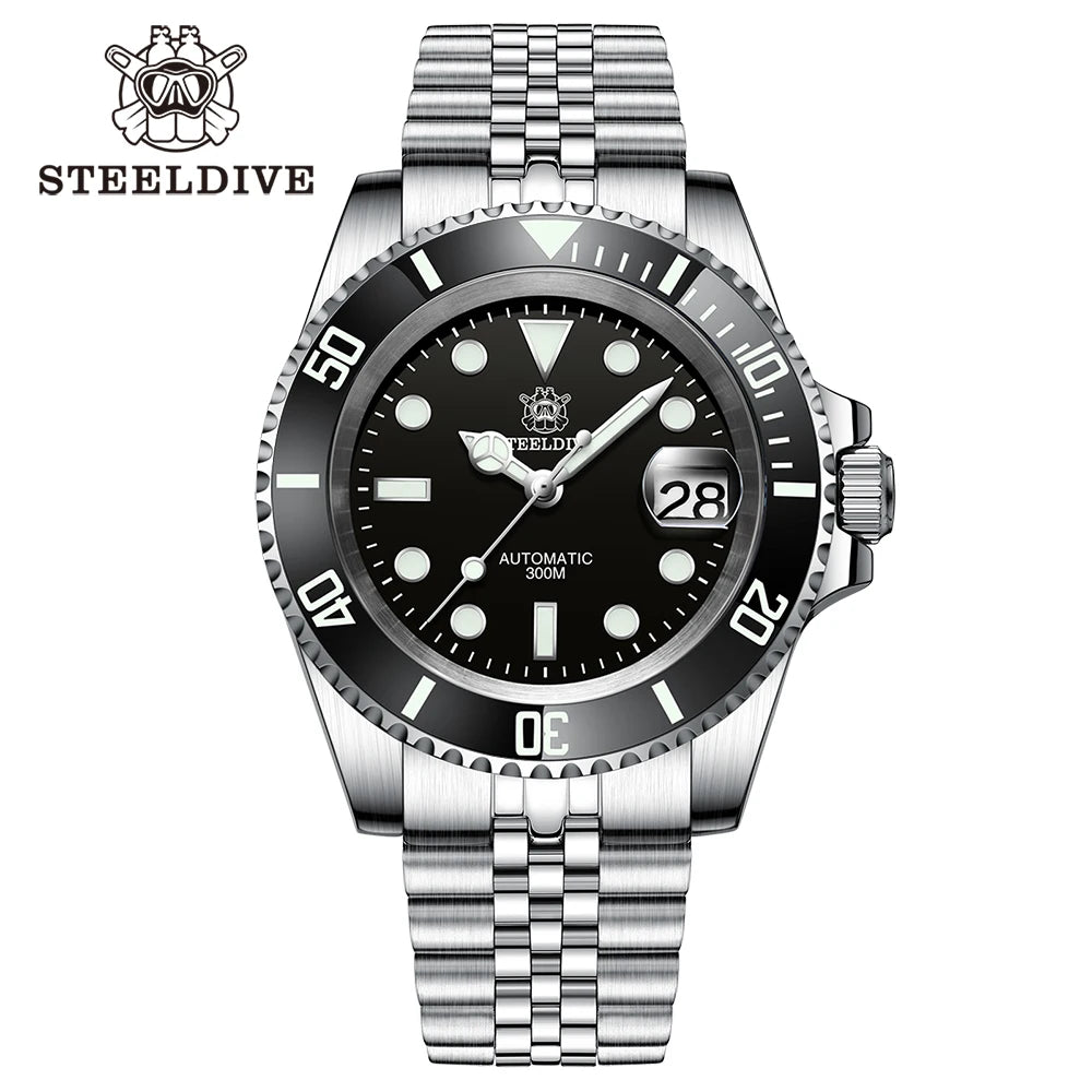 HookUpCo. 30ATM Men's Dive Watch