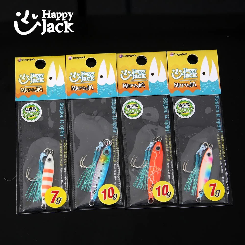 HookUpCo. Mini Jigging Spoon Fishing Lure Set